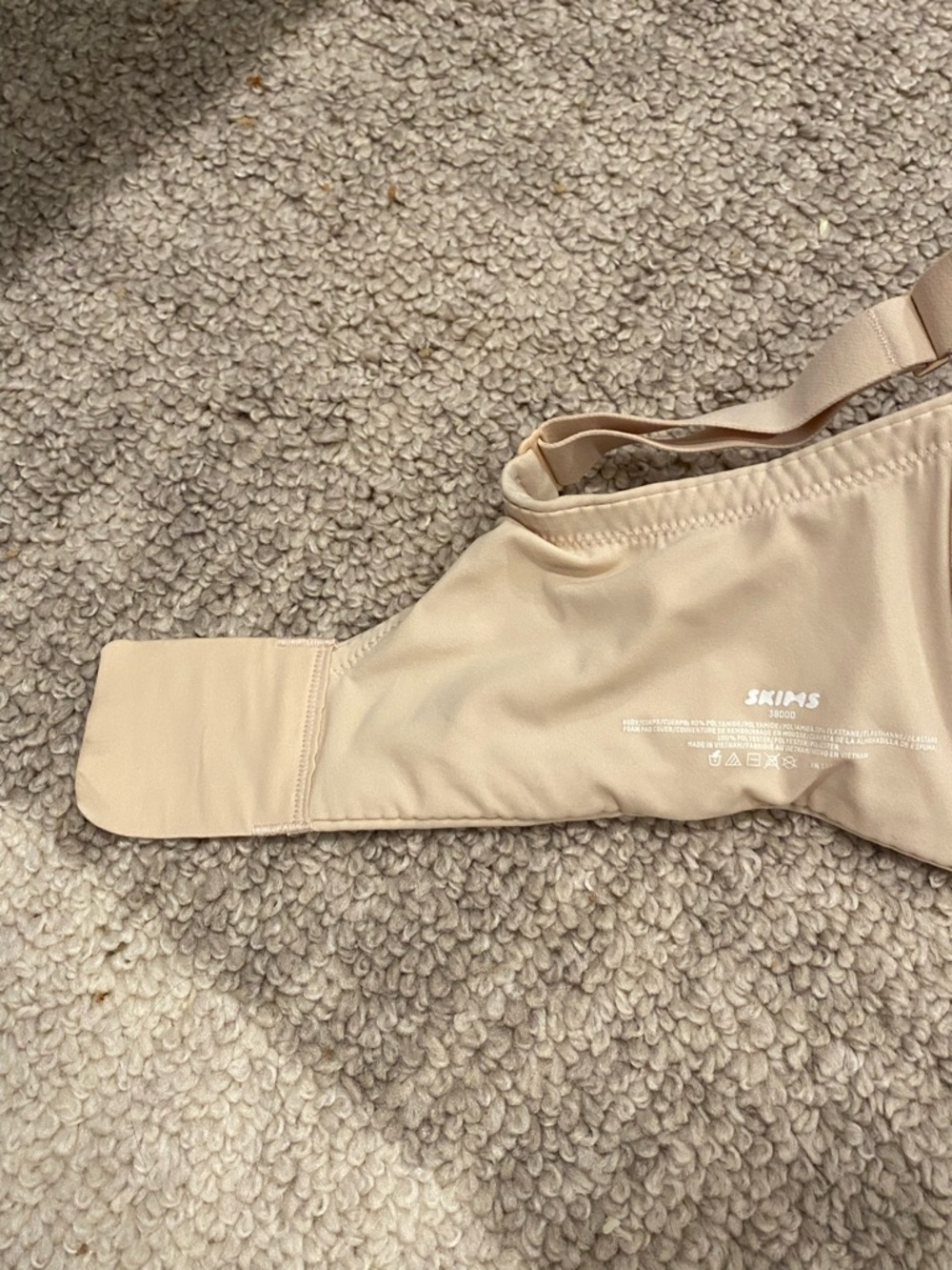 SKIMS Fits Everybody T-Shirt Bra 38DDD 38F - Picture 8 of 8